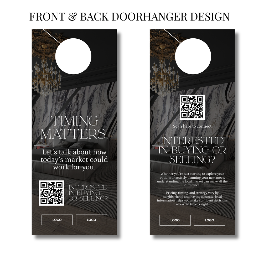 The Luxe Doorhanger