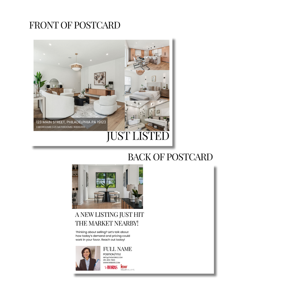 Just Listed Postcard