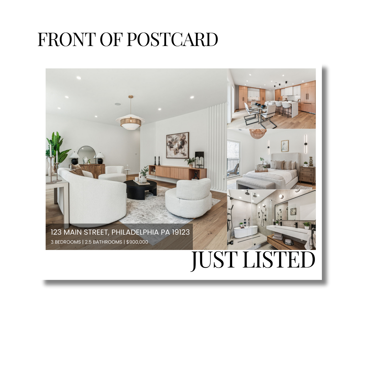 Just Listed Postcard