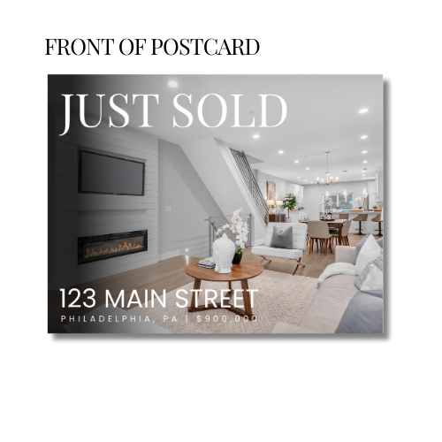 Just Sold Postcard