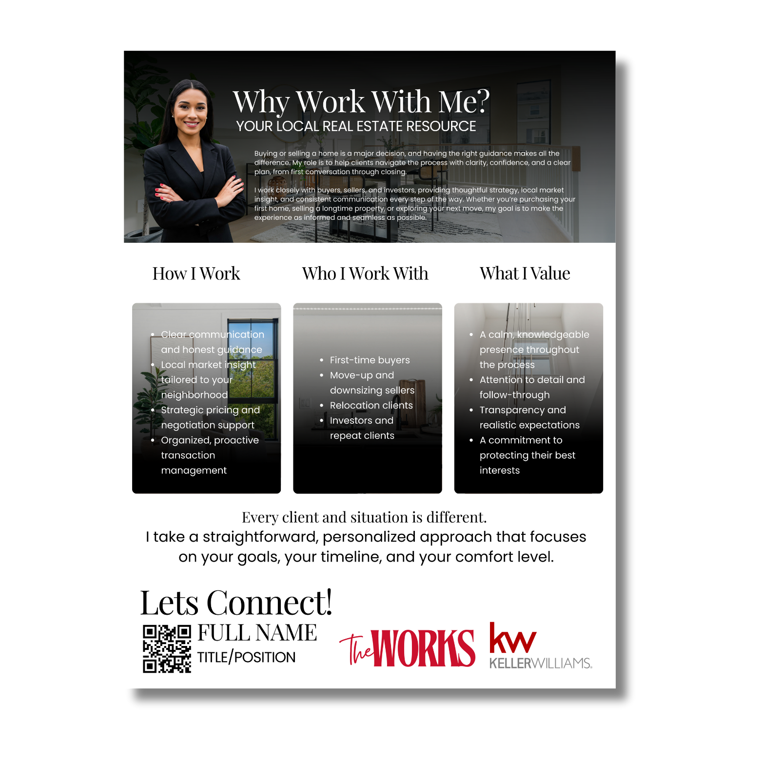 About Me One Sheeter