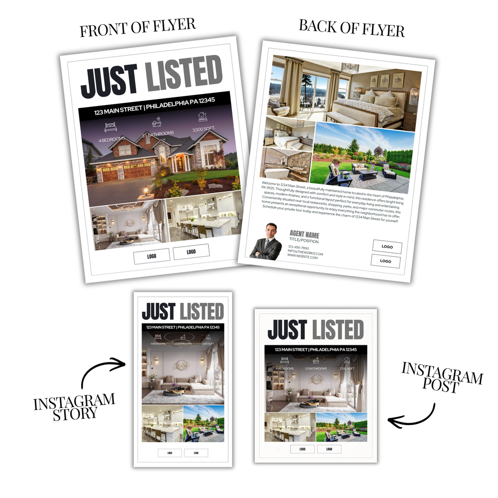 Just Listed Bundle Style #3
